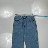 Silver Tabs Levis Loose Jeans - 30W 34L Blue Cotton