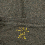 Polo By Ralph Lauren Long Sleeve T-Shirt - Large Green Cotton
