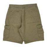 Wrangler Cargo Shorts - 32W 10L Khaki Cotton