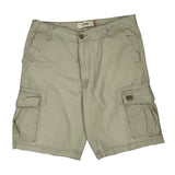 Levis Cargo Shorts - 36W 11L Beige Cotton