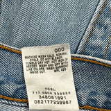 Levis Denim Shorts - 34W 9L Light Wash Cotton