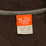 Nike Sweatshirt - Large Brown Cotton