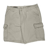 Timberland Cargo Shorts - 34W 8L Beige Cotton