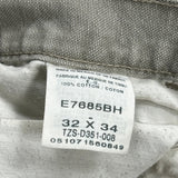 Unbranded Carpenter Trousers - 32W 34L Grey Cotton