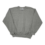 Gildan Blank Sweatshirt - XL Gray Cotton Blend