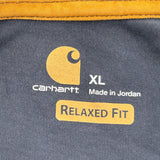 Carhartt T-Shirt - XL Navy Cotton