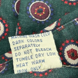 Natural Issue Polka Dot Patterned Shirt - Medium Green Cotton