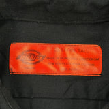 Dickies Short Sleeve Shirt - XL Black Polyester Blend