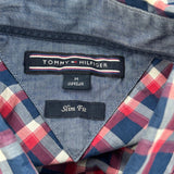 Tommy Hilfiger Slim Fit Shirt - Medium Blue Cotton