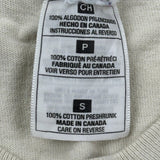 Northern Outfitters Single Stitch T-Shirt - Small Beige Cotton