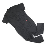 DICKIES Womens Black Cotton Blend Dungarees Loose Fit XL W46 L30 Workwear