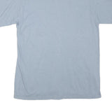 NIKE Mens Blue M Short Sleeve Crew Neck Cotton Blend Plain Classic T-Shirt