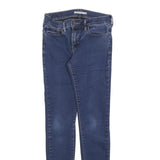 LEVI'S 710 Womens Slim Skinny Denim Medium Wash Cotton Blend Jeans W27 L29