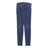 LEVI'S 710 Womens Slim Skinny Denim Medium Wash Cotton Blend Jeans W27 L29