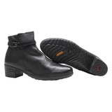 FLUCHOS Ankle Boots Black Leather Womens UK 5