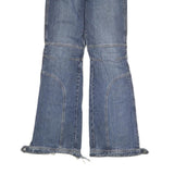 CORDON Mens Regular Blue Jeans Cotton Button W30 L34 Bootcut Denim