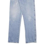 DICKIES Mens Regular Fit Blue Denim Light Wash Jeans W34 L34 Workwear Zip Fly