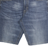 WRANGLER Mens Denim Blue Casual Shorts M W32 Cotton Blend Comfort Fit