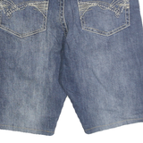 WRANGLER Mens Denim Blue Casual Shorts M W32 Cotton Blend Comfort Fit