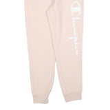 CHAMPION REVERSE WEAVE Womens Joggers Beige Slim Tapered M W28 L28 Cotton Casual