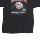 ADIDAS Mens Black NCAA Final Four XL Short Sleeve Crew Neck Cotton T-Shirt