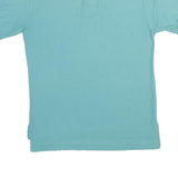 LEVI'S Mens Blue Short Sleeve Plain Polo Shirt M Lightweight Casual