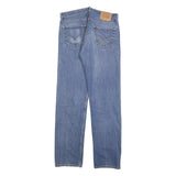 LEVI'S 501XX Mens Jeans Blue Regular Straight Denim Medium W32 L31 Classic