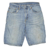LEVI'S Mens Denim Blue Casual Shorts M W31 569 Relaxed Fit Cotton Blend