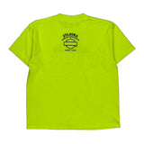 Age 10-12 Harley Davidson Graphic T-Shirt - Medium Yellow Cotton Blend