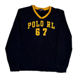 Polo Sport Long Sleeve T-Shirt - Large Navy Cotton