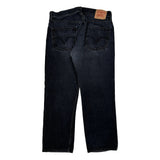 Levis Jeans - 36W 30L Black Cotton