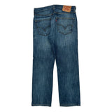 Levis 501 Jeans - 32W 30L Dark Wash Cotton
