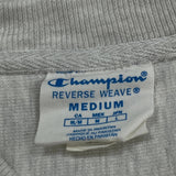 Reverse Weave Champion College Sweatshirt - Medium White Cotton