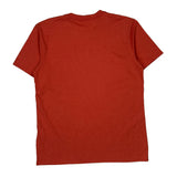 Carhartt T-Shirt - Medium Red Cotton