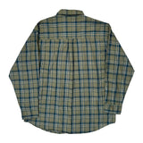 Chaps Ralph Lauren Checked Shirt - XL Blue Cotton Blend