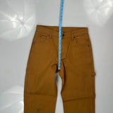 Dickies Double Knee Carpenter Pants - 30W 32L Brown Cotton