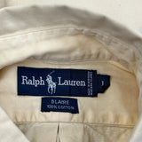 Blaire Ralph Lauren Shirt - Large Yellow Cotton