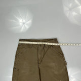 Carhartt Carpenter Trousers - 32W 34L Brown Cotton