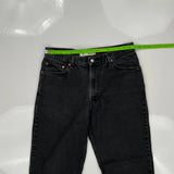 550 Levis Jeans - 36W 30L Black Denim