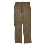Carhartt Double Knee Carpenter Trousers - 34W 36L Brown Cotton