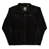 Timberland Fleece Jacket - Large Black Polyester