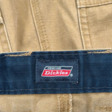 Dickies Cargo Shorts - 34W 11L Brown Cotton