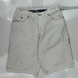 Tommy Hilfiger Carpenter Shorts - 28W 10L White Cotton