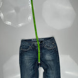 Harley Davidson Studded Jeans - 30W US 4 Blue Cotton