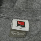 Carolina Nike College T-Shirt - XL Grey Cotton