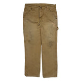 Unbranded Carpenter Pants - 32W 30L Beige Cotton