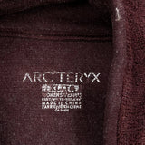 Arc''Teryx Fleece Jacket - XL Burgundy Polyester