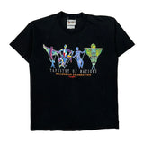 Millennium Celebration Disney Graphic T-Shirt - Medium Black Cotton
