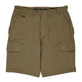 Duluth Cargo Shorts - 36W 11L Khaki Cotton