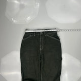 Superdry Carpenter Pants - 28W US 4 Gray Cotton